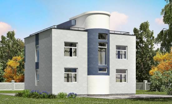 180-005-П Проект двухэтажного дома, средний домик из бризолита Шимановск | Проекты домов от House Expert