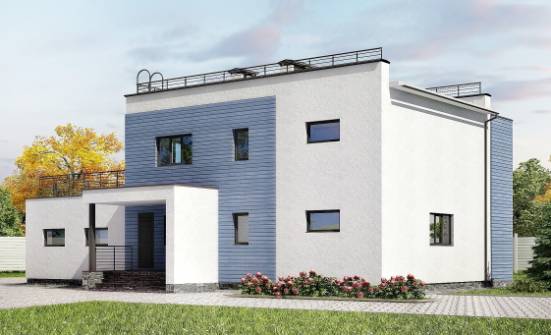 180-012-Л Проект двухэтажного дома, гараж, просторный дом из кирпича Шимановск | Проекты домов от House Expert