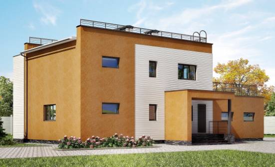 180-012-П Проект двухэтажного дома, гараж, уютный домик из кирпича Райчихинск | Проекты домов от House Expert