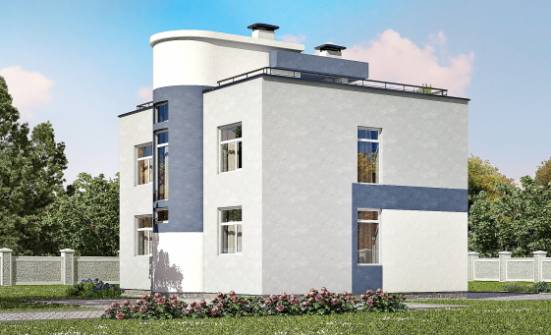 180-005-П Проект двухэтажного дома, средний домик из бризолита Шимановск | Проекты домов от House Expert