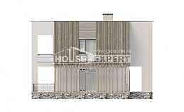 150-017-П Проект двухэтажного дома, классический домик из твинблока Белогорск, House Expert