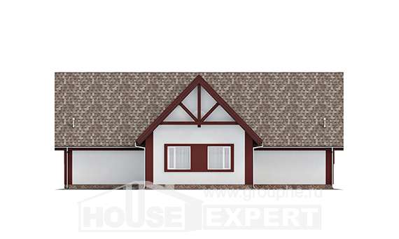 145-002-Л Проект гаража из теплоблока Сковородино, House Expert