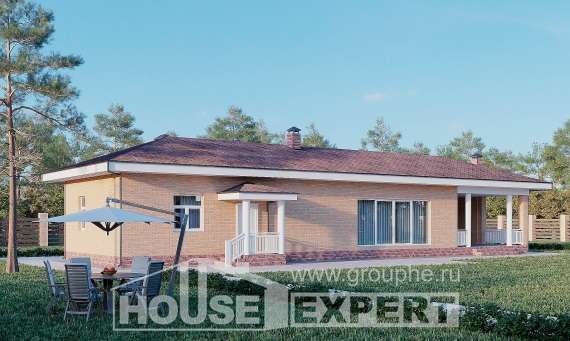 110-006-П Проект бани из теплоблока Райчихинск, House Expert